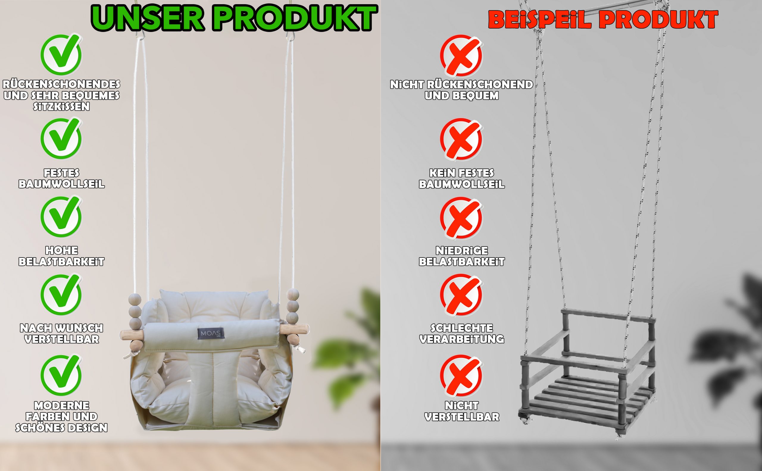 Babyschaukel outdoor